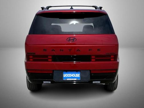 Red 2026 Hyundai SANTA FE HEV Calligraphy