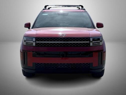 Red 2026 Hyundai SANTA FE HEV Calligraphy