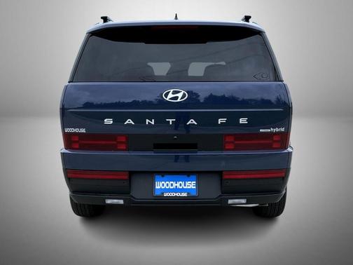 Atlantic Blue 2026 Hyundai SANTA FE HEV SEL