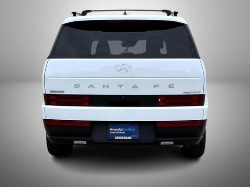 White 2026 Hyundai SANTA FE HEV SEL