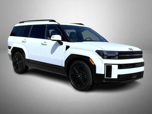 White 2026 Hyundai SANTA FE HEV Calligraphy