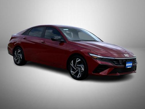 Red 2025 Hyundai ELANTRA SEL Sport