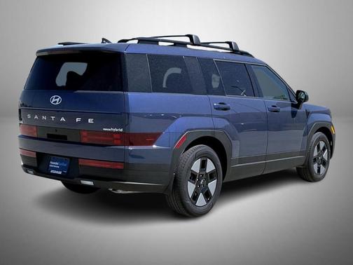 Atlantic Blue 2026 Hyundai SANTA FE HEV SEL