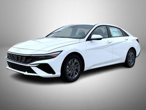 Serenity White Pearl 2026 Hyundai ELANTRA HEV Blue