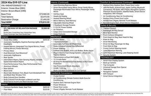 2024 Kia EV9 GT-Line