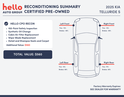 2025 Kia Telluride S