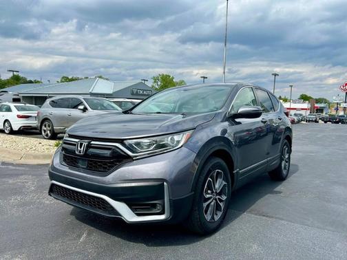 Gray 2021 Honda CR-V EX