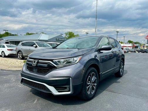 Gray 2021 Honda CR-V EX