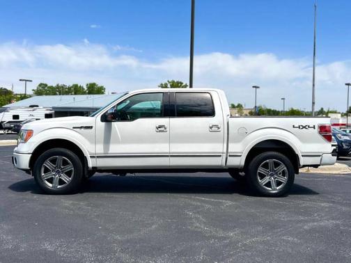White 2011 Ford F-150 Platinum