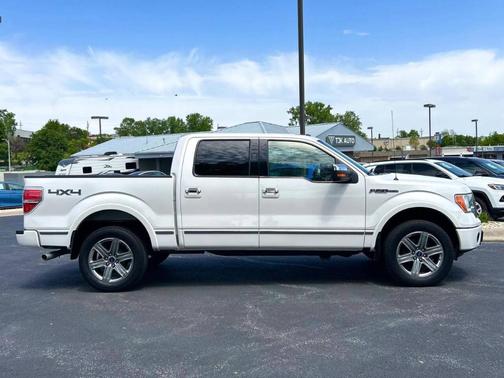 White 2011 Ford F-150 Platinum