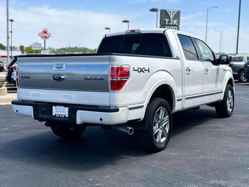 White 2011 Ford F-150 Platinum