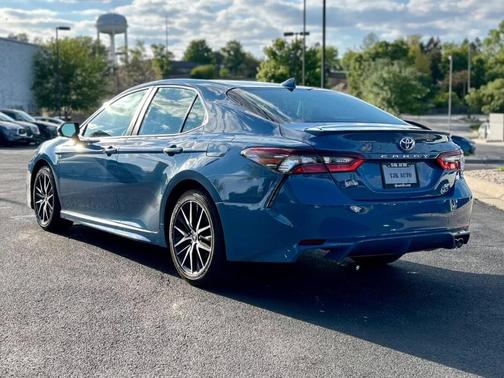 Blue 2023 Toyota Camry SE