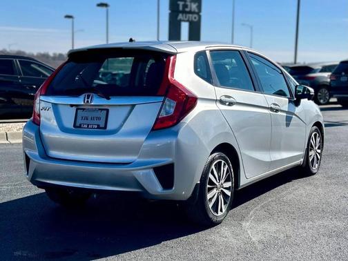 Silver 2015 Honda Fit EX