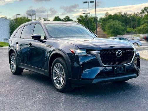 Deep Crystal Blue Mica 2024 Mazda CX-90 Preferred Plus