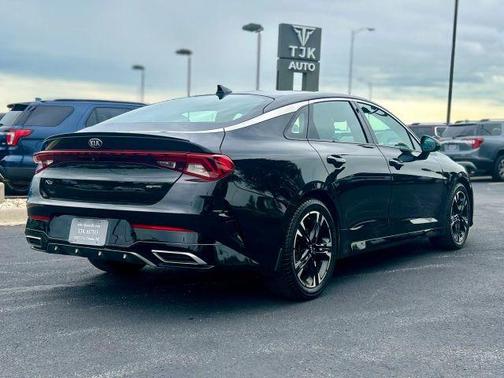 Black 2021 Kia K5 GT-Line