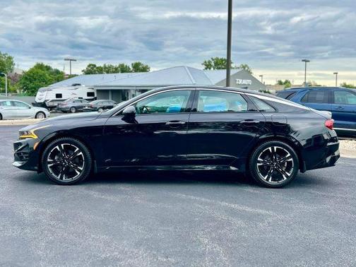 Black 2021 Kia K5 GT-Line