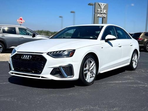 Arkona White 2024 Audi A4 45 S line quattro Premium