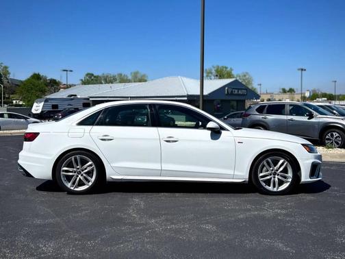 Arkona White 2024 Audi A4 45 S line quattro Premium