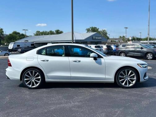 White 2020 Volvo S60 T6 Momentum