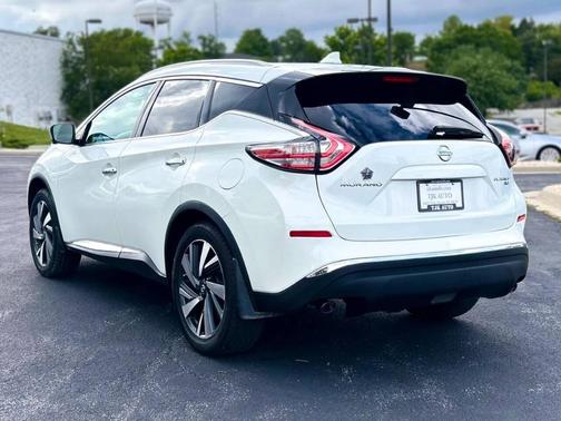 Pearl White 2016 Nissan Murano Platinum