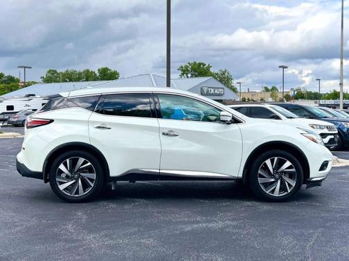 Pearl White 2016 Nissan Murano Platinum