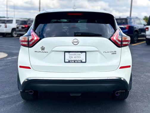 Pearl White 2016 Nissan Murano Platinum