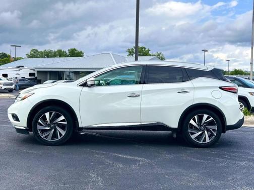 Pearl White 2016 Nissan Murano Platinum