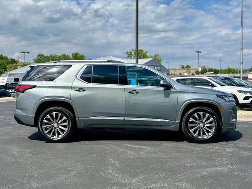 Silver 2023 Chevrolet Traverse Premier