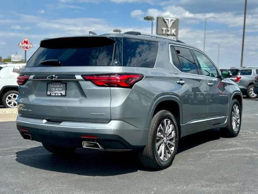 Silver 2023 Chevrolet Traverse Premier