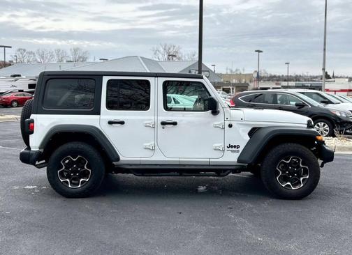 White 2021 Jeep Wrangler Unlimited Sport S