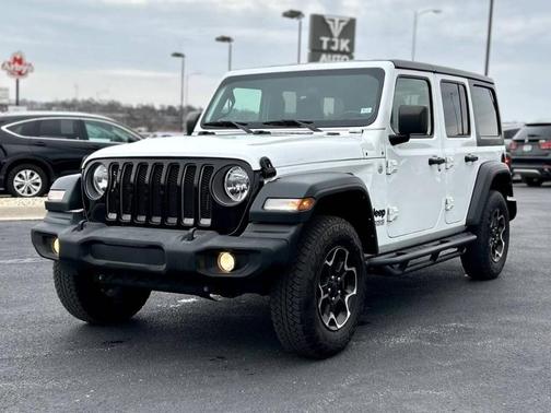 White 2021 Jeep Wrangler Unlimited Sport S