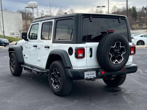 White 2021 Jeep Wrangler Unlimited Sport S
