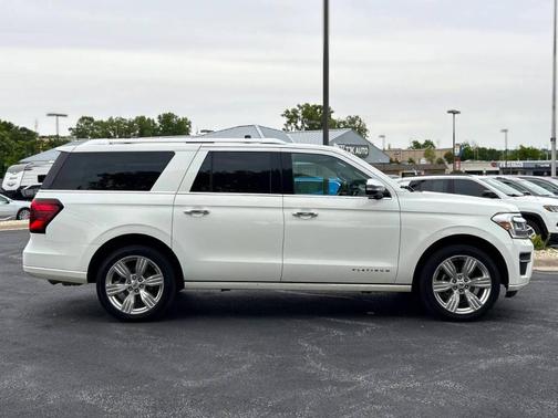White 2023 Ford Expedition Max Platinum
