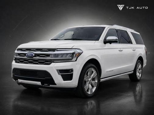 White 2023 Ford Expedition Max Platinum