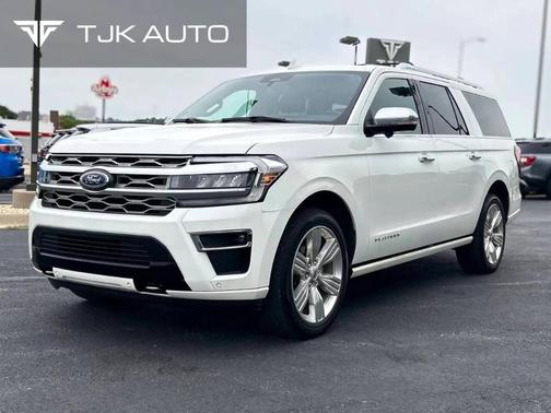White 2023 Ford Expedition Max Platinum