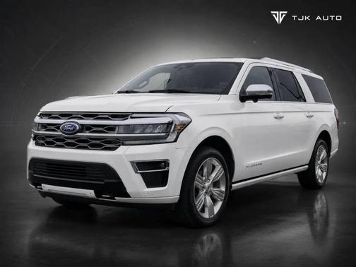 White 2023 Ford Expedition Max Platinum