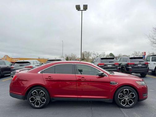 Red 2016 Ford Taurus SHO