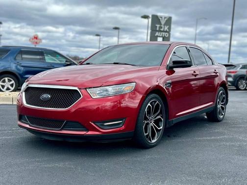 Red 2016 Ford Taurus SHO
