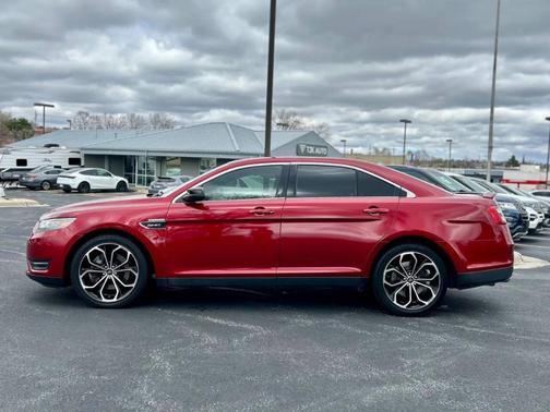 Red 2016 Ford Taurus SHO