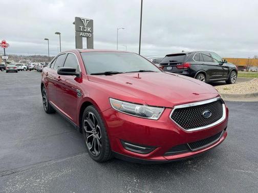 Red 2016 Ford Taurus SHO
