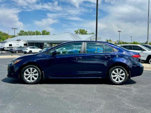 Blue 2023 Toyota Corolla LE