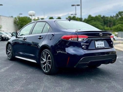Blue 2020 Toyota Corolla SE