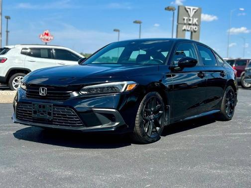 Black 2024 Honda Civic Sport