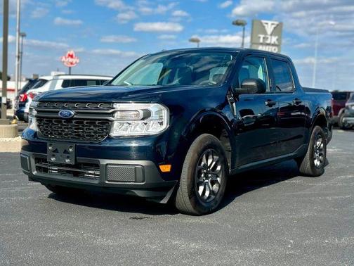 Blue 2023 Ford Maverick XLT
