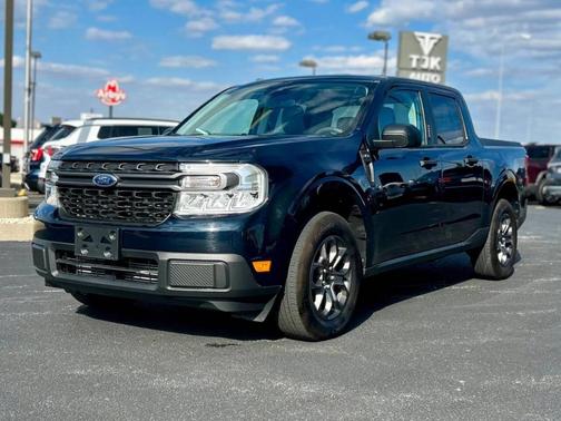 Blue 2023 Ford Maverick XLT