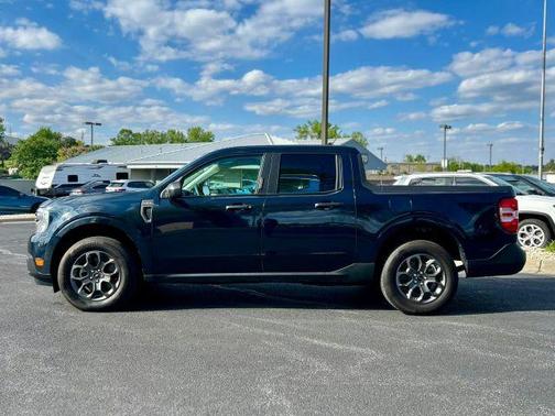Blue 2023 Ford Maverick XLT