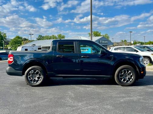 Blue 2023 Ford Maverick XLT