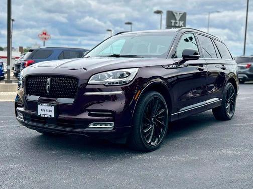 Burgundy 2023 Lincoln Aviator Black Label AWD