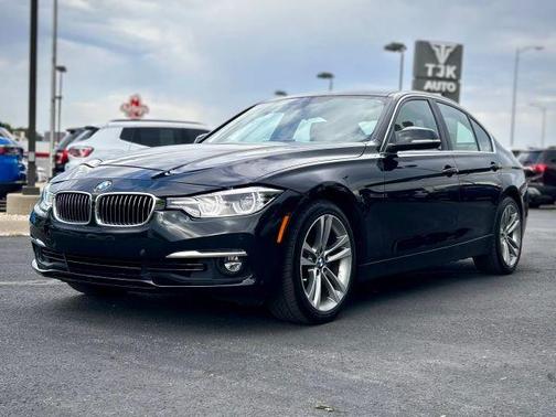 Black 2018 BMW 330 i xDrive