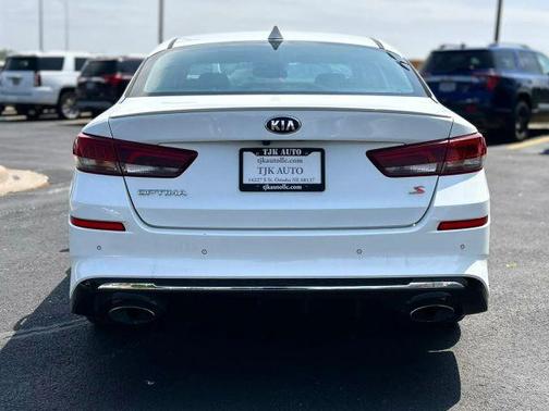 White 2020 Kia Optima S